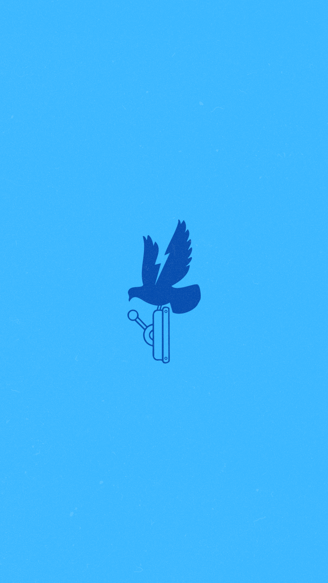 Dove Illustration with Electric Switch 