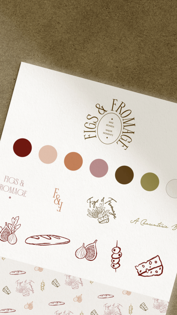 Figs & Fromage New Brand Kit Sheet