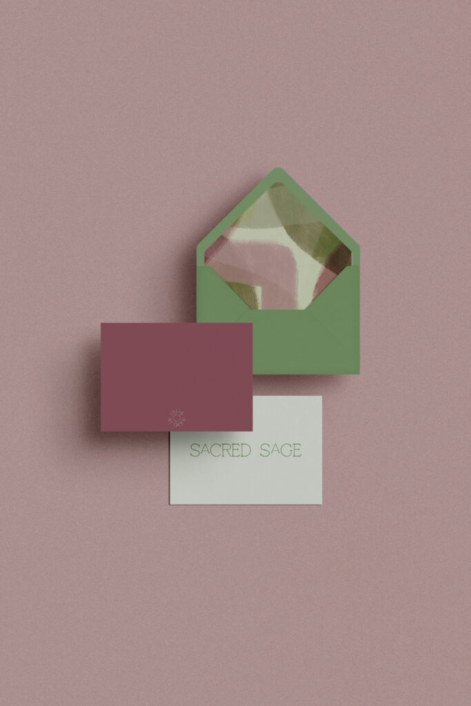 This photography rebrand logo, designed from one of Saltd Studio’s premade brands, shown beautifully across stationery.