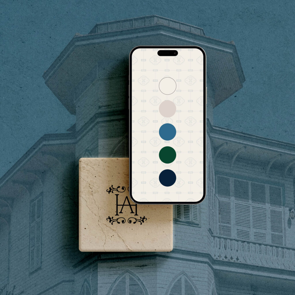 With a classic color palette and structured logo, Ashford House creates a refined look for professional services.