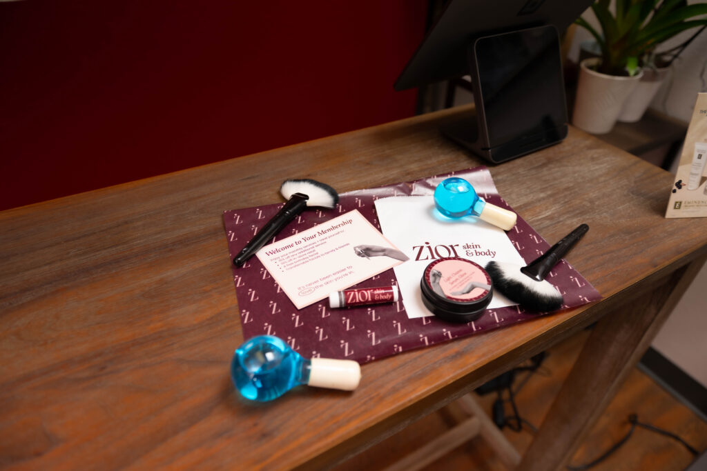Creative marketing assets we developed for Zion Skin & Body
